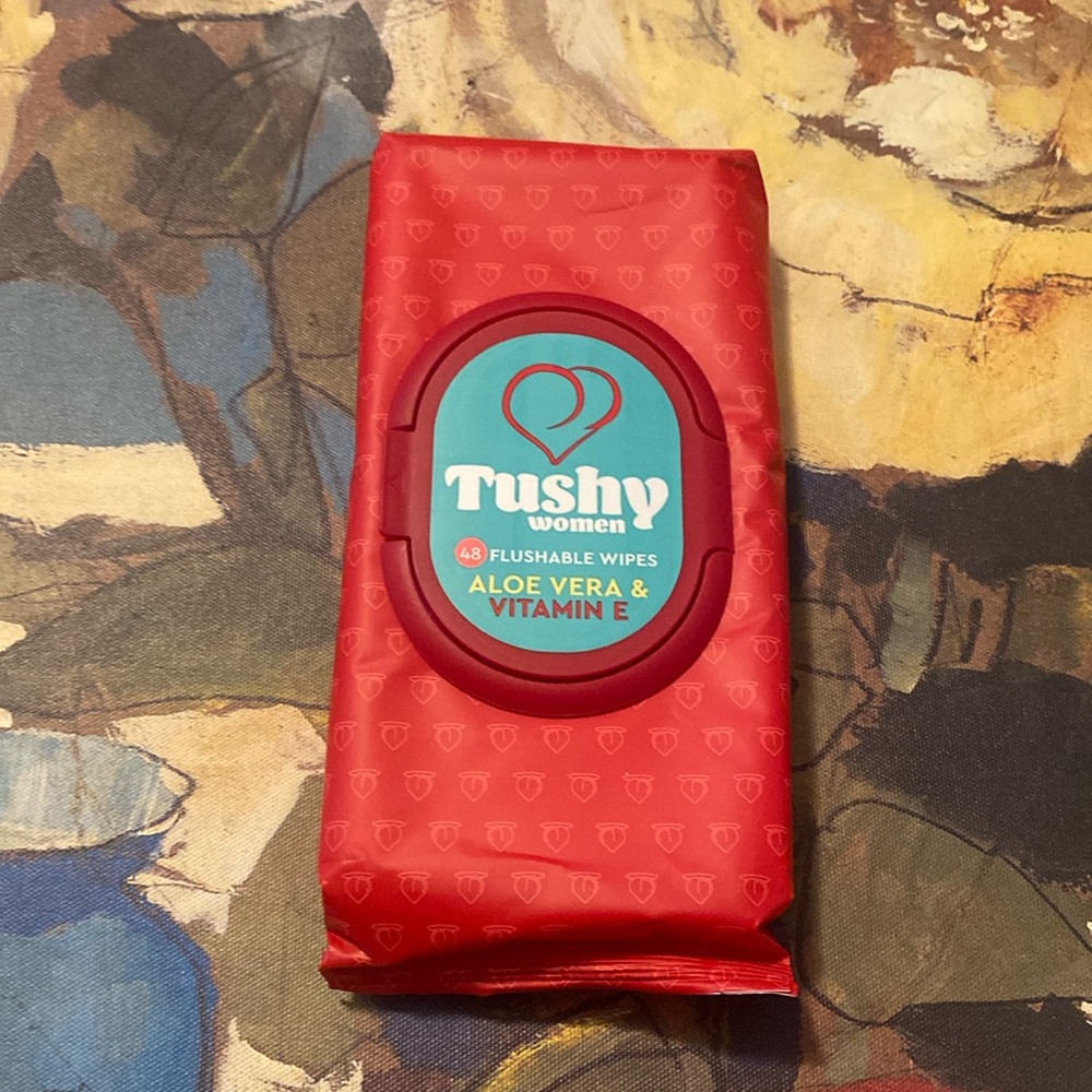 48 pack Flushable Wipes